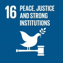 Sustainable Development Goal : Peace, justice & strong institutions